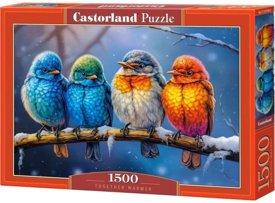 CASTORLAND Puzzle Spolu nám je tepleji 1500 dílků