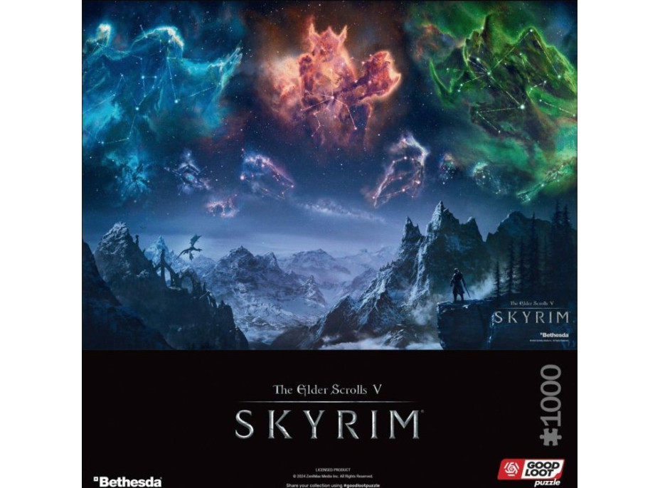 GOOD LOOT Puzzle The Elder Scrolls V: Skyrim 1000 dílků