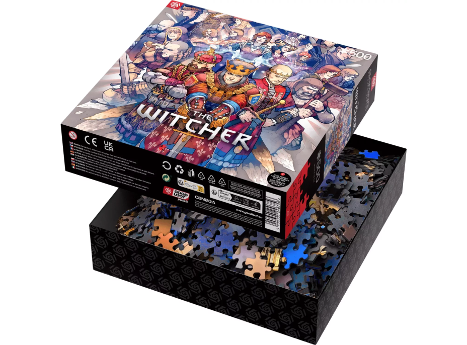 GOOD LOOT Puzzle The Witcher: Severní říše 500 dílků