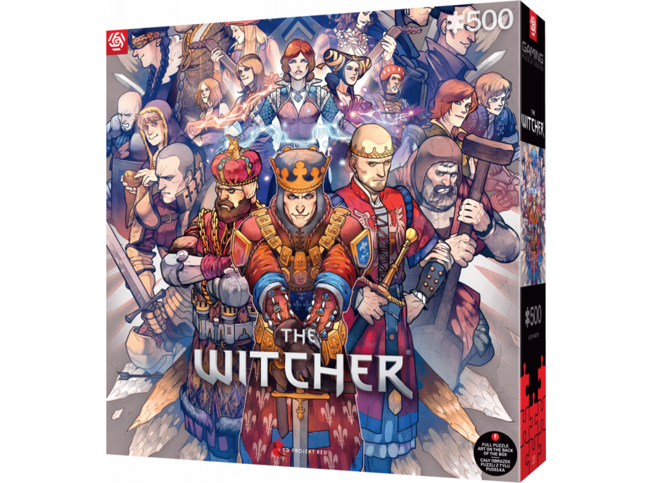 GOOD LOOT Puzzle The Witcher: Severní říše 500 dílků
