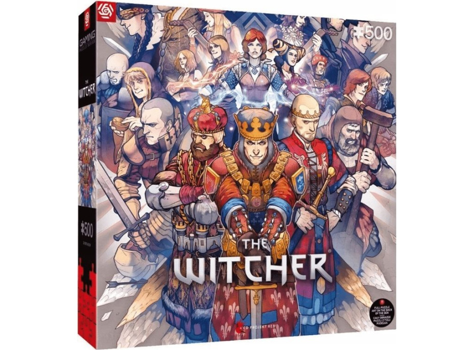 GOOD LOOT Puzzle The Witcher: Severní říše 500 dílků