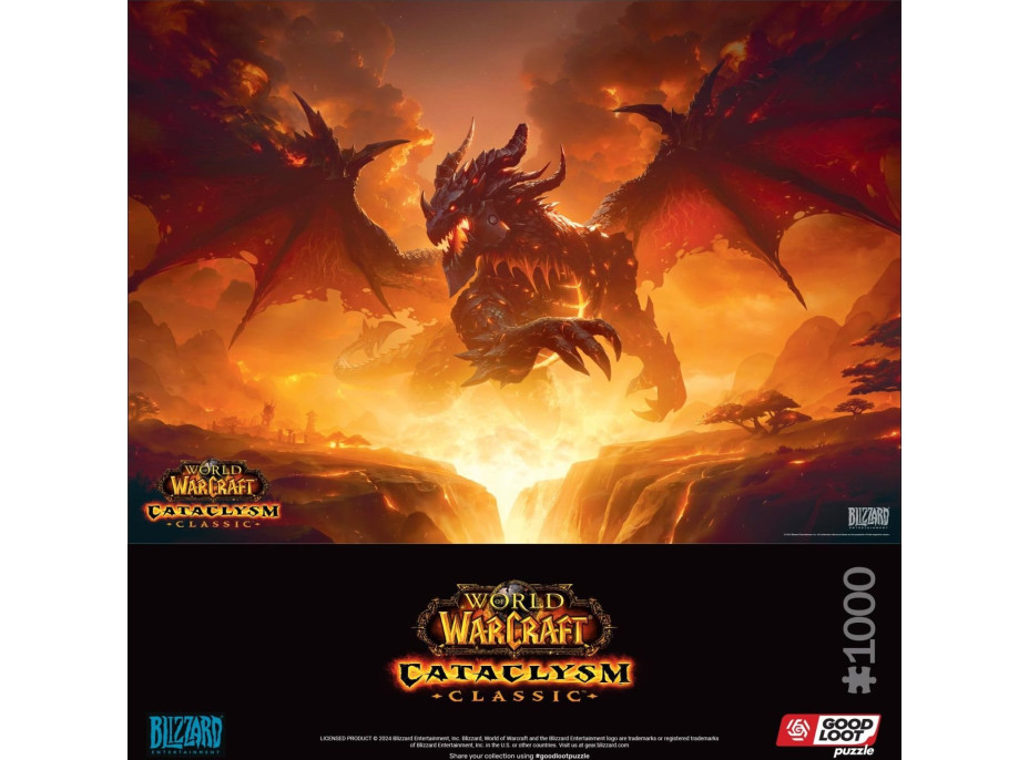 GOOD LOOT Puzzle War of Warcraft: Cataclysm 1000 dílků