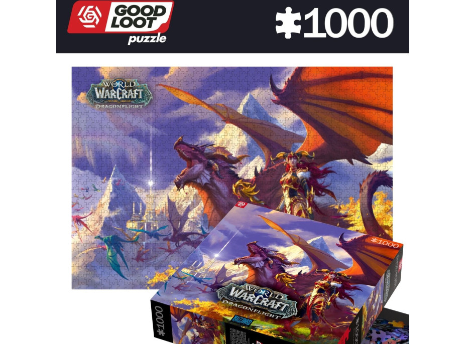 GOOD LOOT Puzzle War of Warcraft: Dragonflight Alexstrasza 1000 dílků