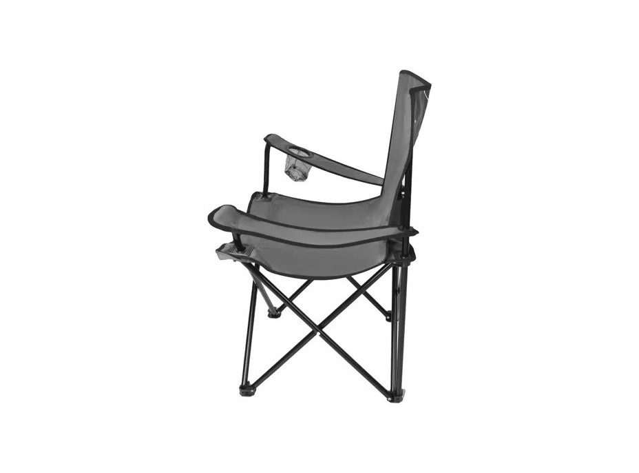 Skládací rybářská židle - šedá
