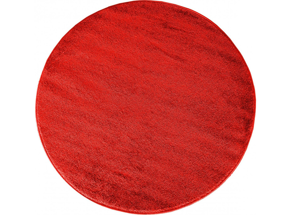 Kulatý koberec Portofino - červený