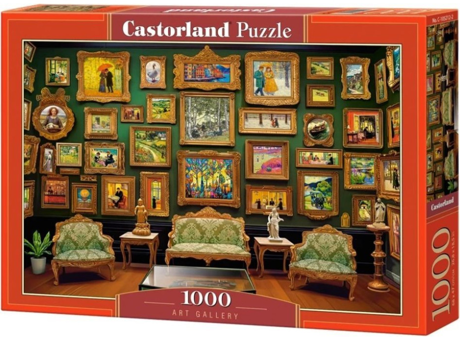 CASTORLAND Puzzle Galerie 1000 dílků