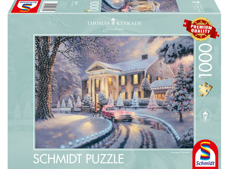 SCHMIDT Puzzle Graceland: Vánoce 1000 dílků