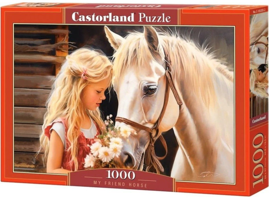 CASTORLAND Puzzle Můj přítel 1000 dílků