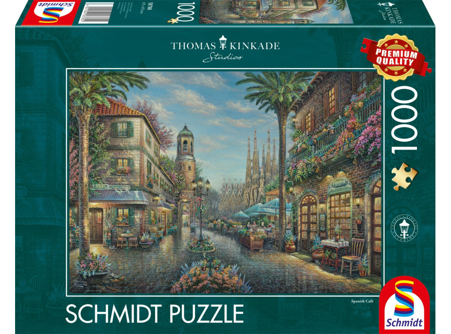 SCHMIDT Puzzle Španělská kavárna 1000 dílků