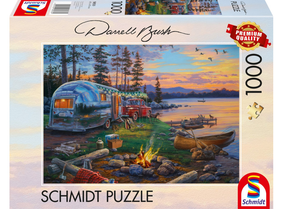 SCHMIDT Puzzle Tábornický ráj 1000 dílků