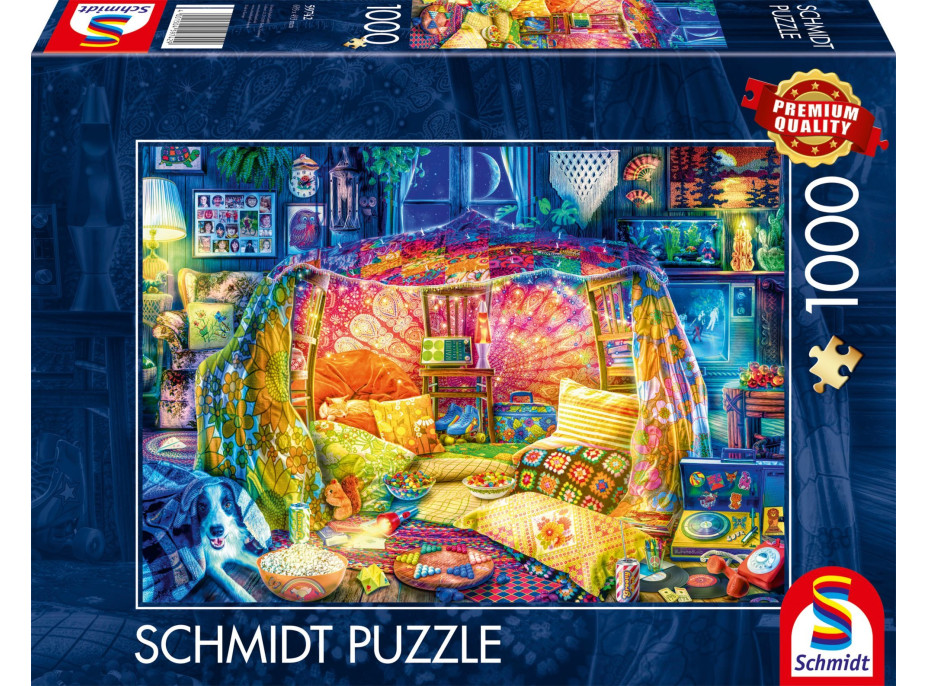 SCHMIDT Puzzle Útulné doupě 1000 dílků