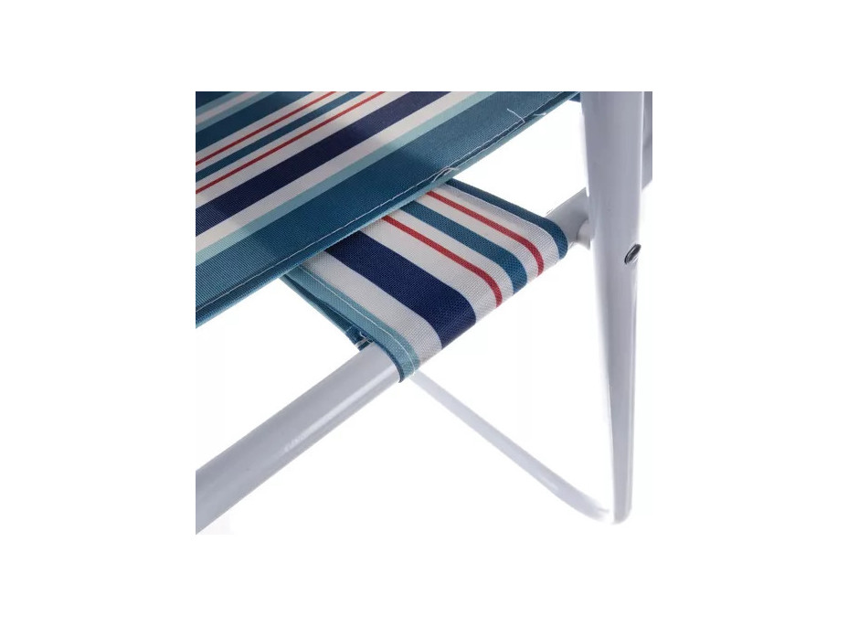 Skládací zahradní židle BERGAMO - modrá