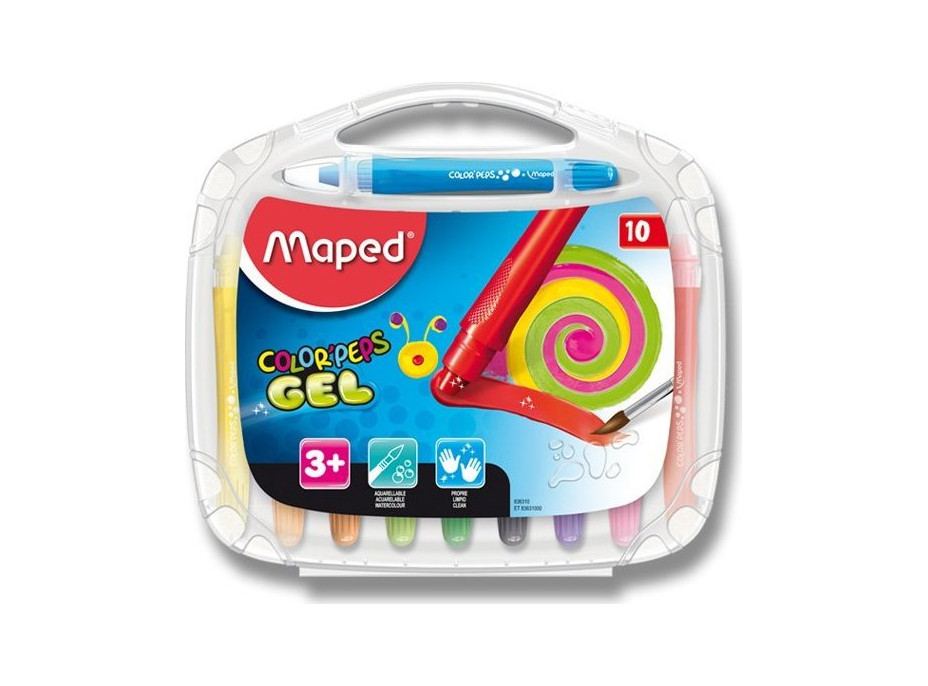 MAPED Gelové pastelky Color'Peps 10 ks
