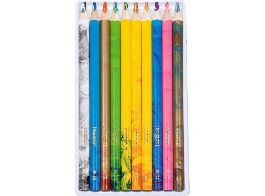 ASTRA Pastelky Rainbow High JUMBO duhové 10 ks