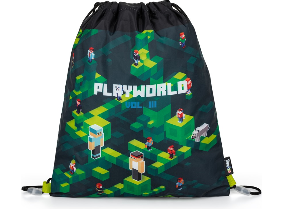 OXYBAG Sáček na cvičky 30x37 cm Playworld Vol. III.