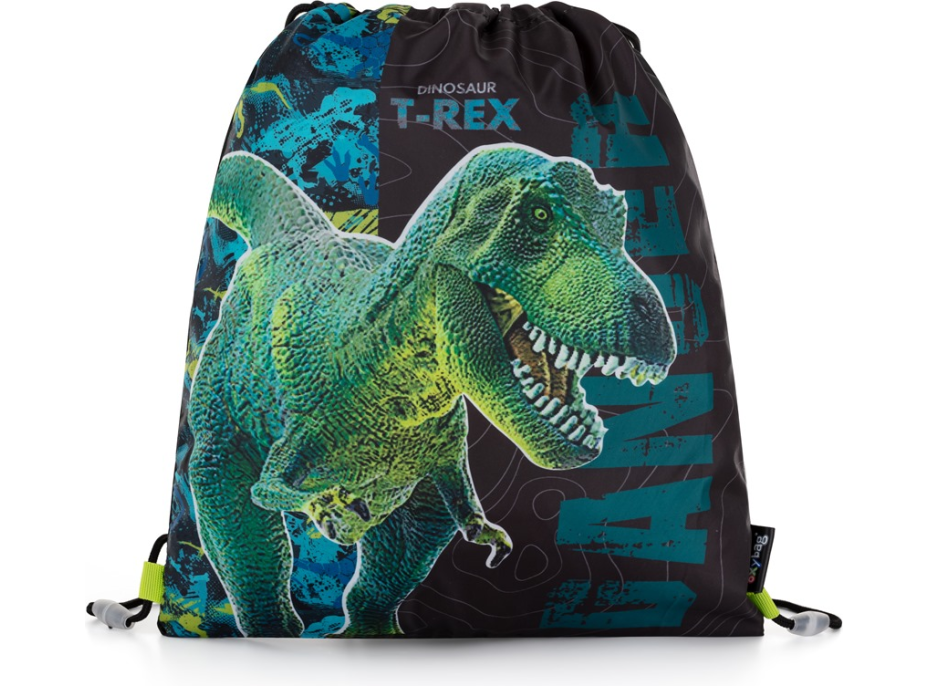 OXYBAG Sáček na cvičky 30x37 cm Premium Dinosaurus