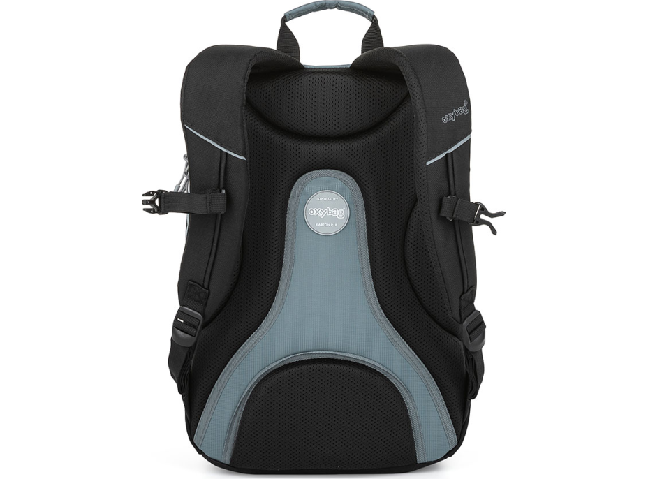 OXYBAG Studentský batoh OXY Black Grey