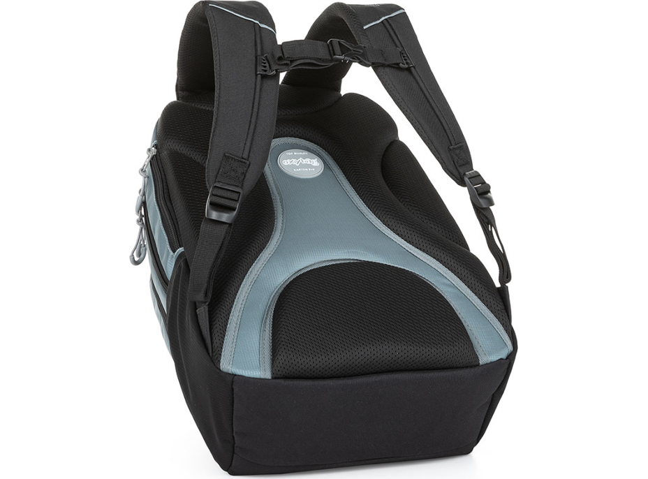 OXYBAG Studentský batoh OXY Black Grey