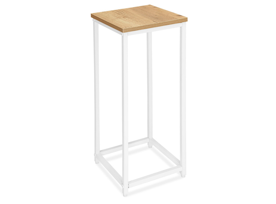 Stojan na květiny ARBEN 60 cm - dub craft/bílý