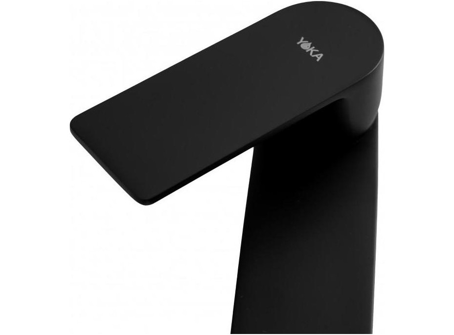 Umyvadlová baterie LENKA - vysoká - černá matná