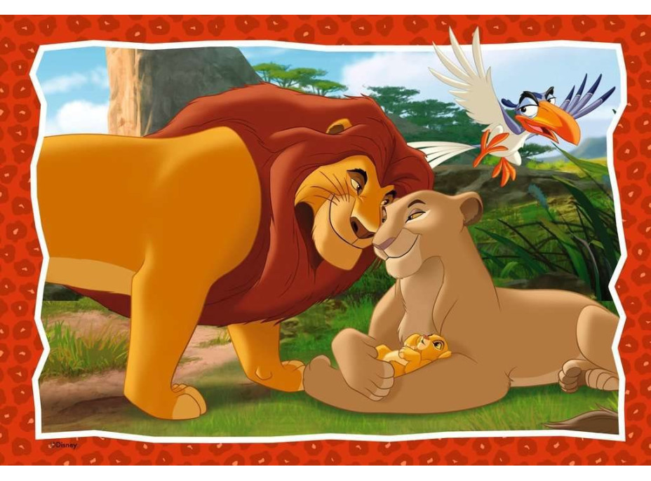 RAVENSBURGER Puzzle Disney: Lví král 2x24 dílků