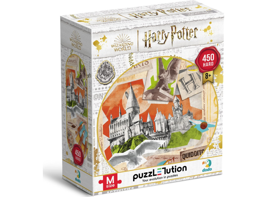 DODO Puzzle Harry Potter: Škola čar a kouzel v Bradavicích 450 dílků