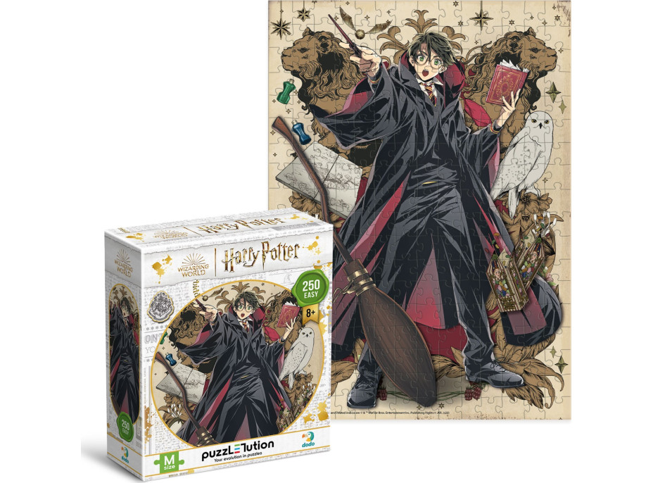 DODO Puzzle Harry Potter: Mladý kouzelník 250 dílků