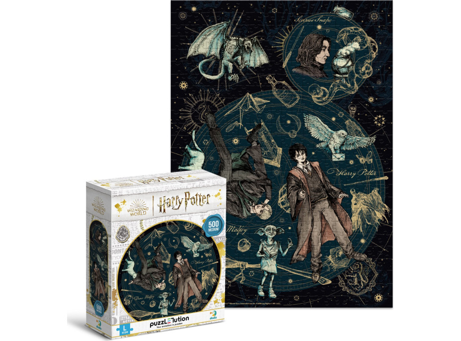 DODO Puzzle Harry Potter: Snape, Harry a Draco 500 dílků