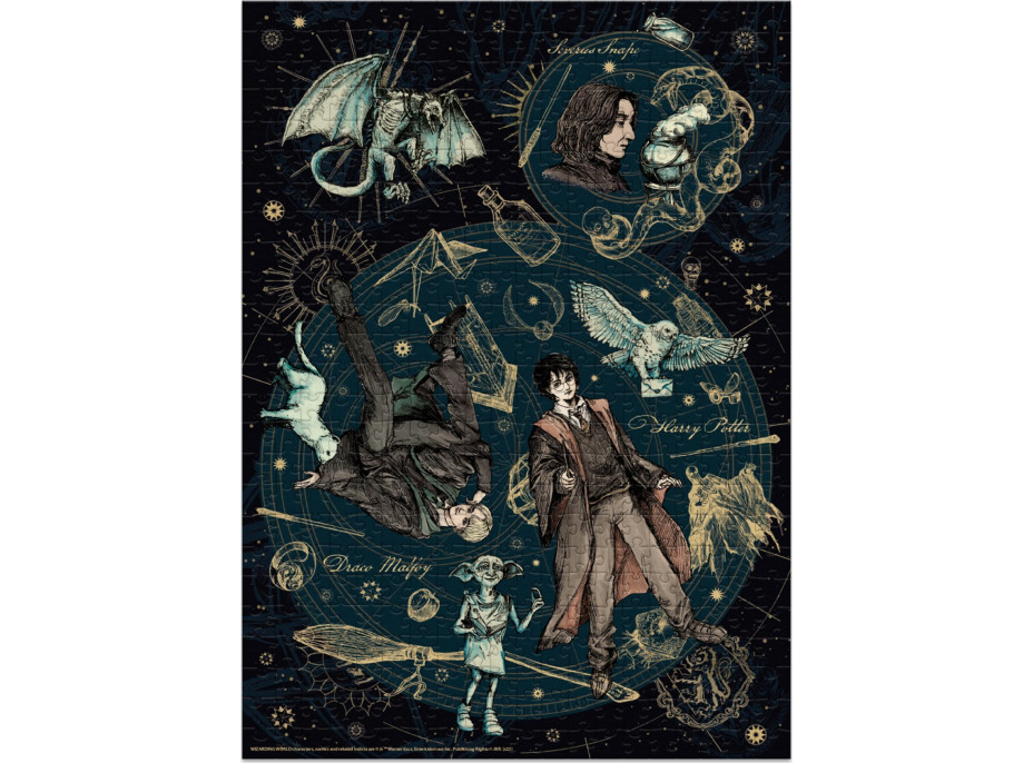 DODO Puzzle Harry Potter: Snape, Harry a Draco 500 dílků