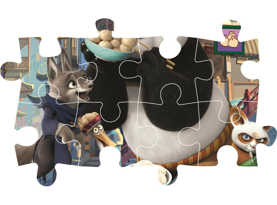 CLEMENTONI Puzzle Kung Fu Panda MAXI 24 dílků