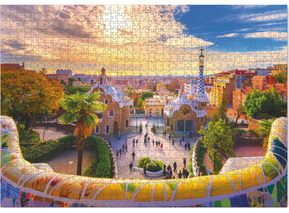 DODO Puzzle Park Güell v Barceloně 1000 dílků