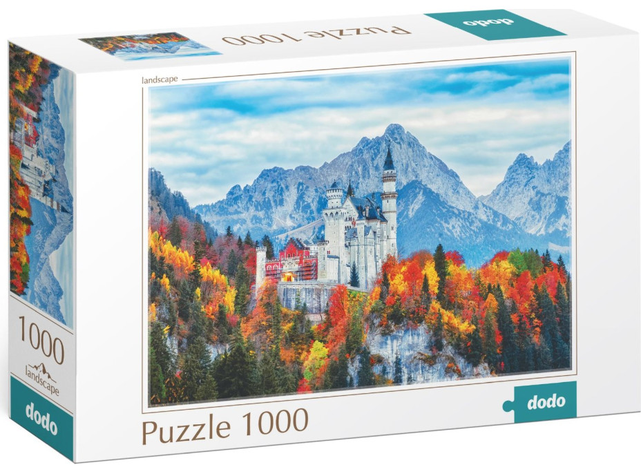 DODO Puzzle Zámek Neuschwanstein 1000 dílků
