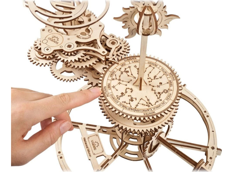 UGEARS 3D puzzle Tellurion 249 dílků