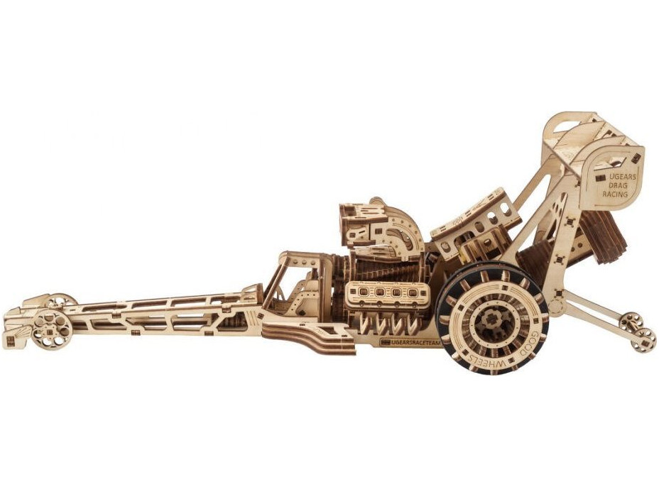 UGEARS 3D puzzle Top Fuel Dragster 321 dílků