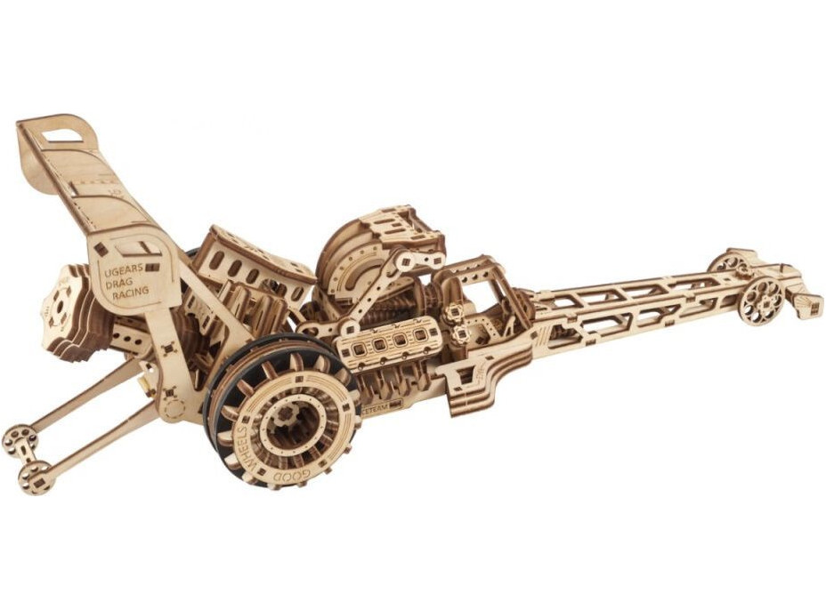 UGEARS 3D puzzle Top Fuel Dragster 321 dílků