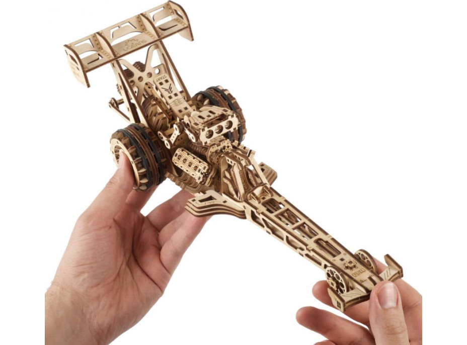 UGEARS 3D puzzle Top Fuel Dragster 321 dílků