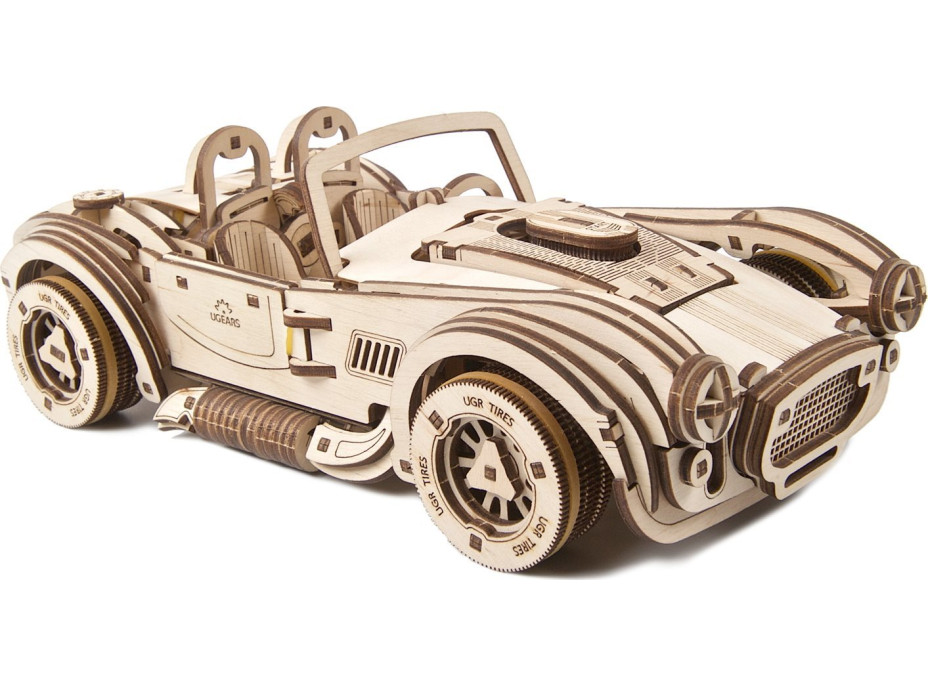 UGEARS 3D puzzle Závodní auto Drift Cobra 370 dílků
