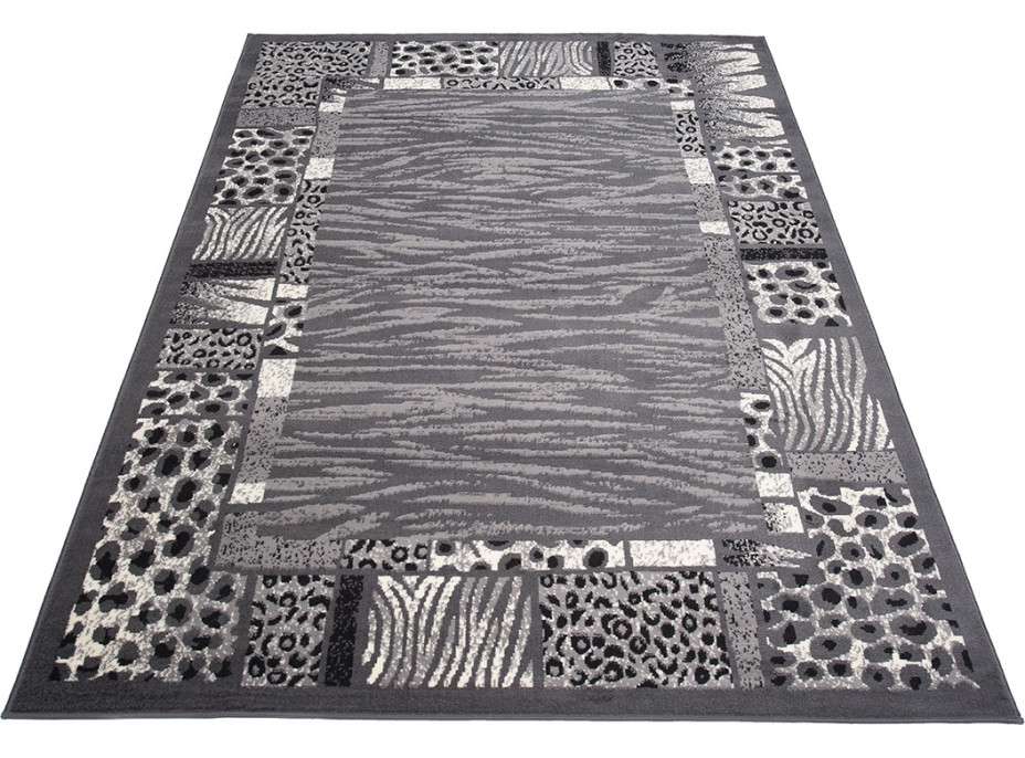 Kusový koberec TAPIS Skin - šedý