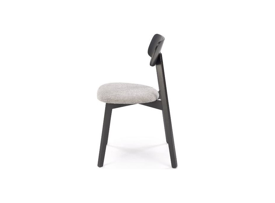 Jídelní židle HYLO - černá/šedá