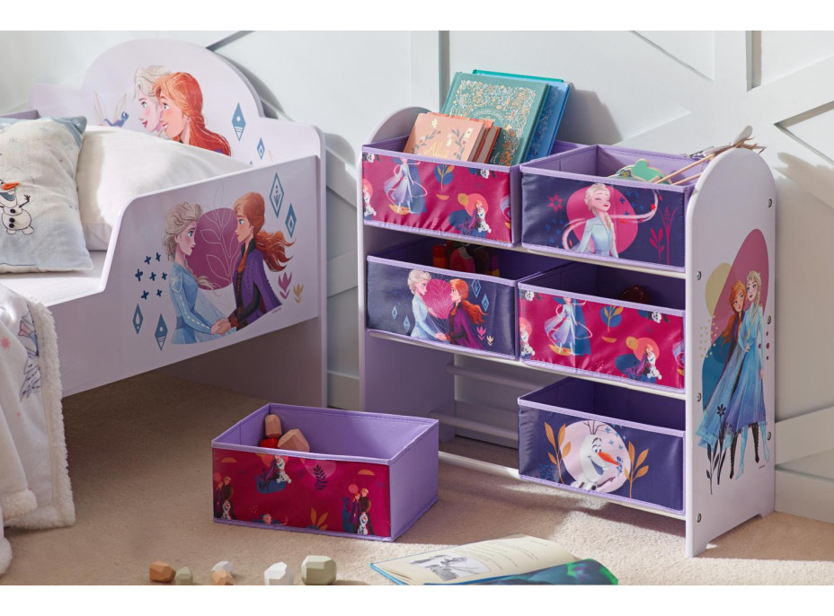 Dětský úložný regál Disney Frozen  - fialový