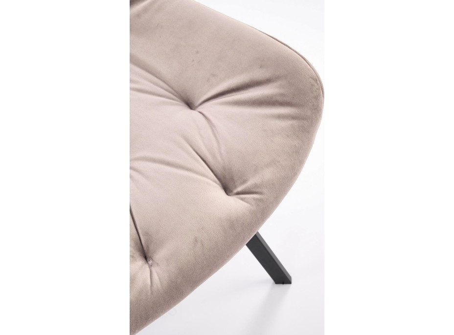 Jídelní otočná židle SOFIE - béžová