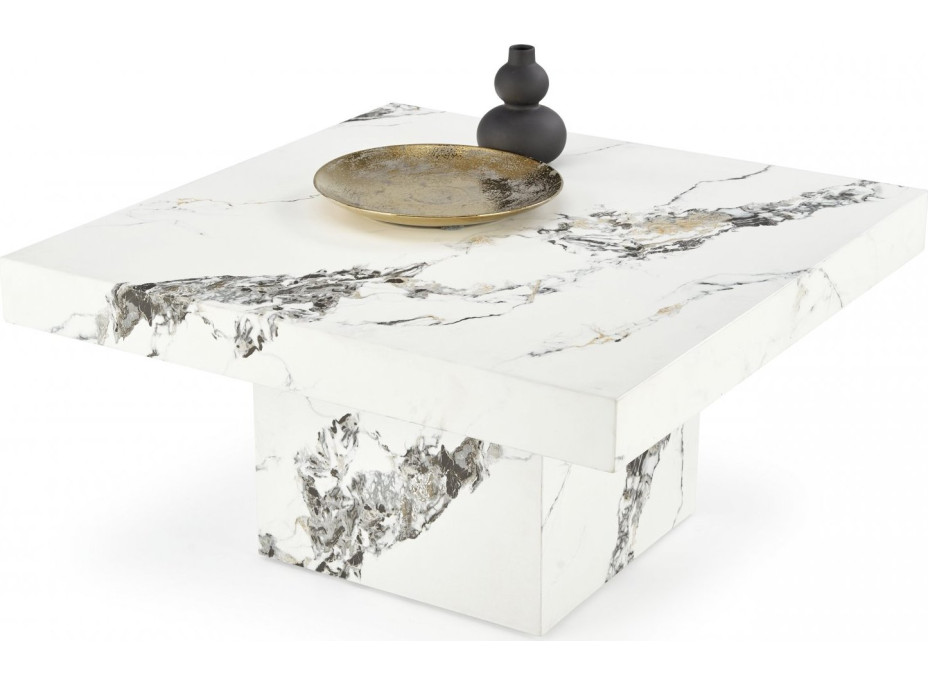 Konferenční stolek MONOLIT - bílý mramor