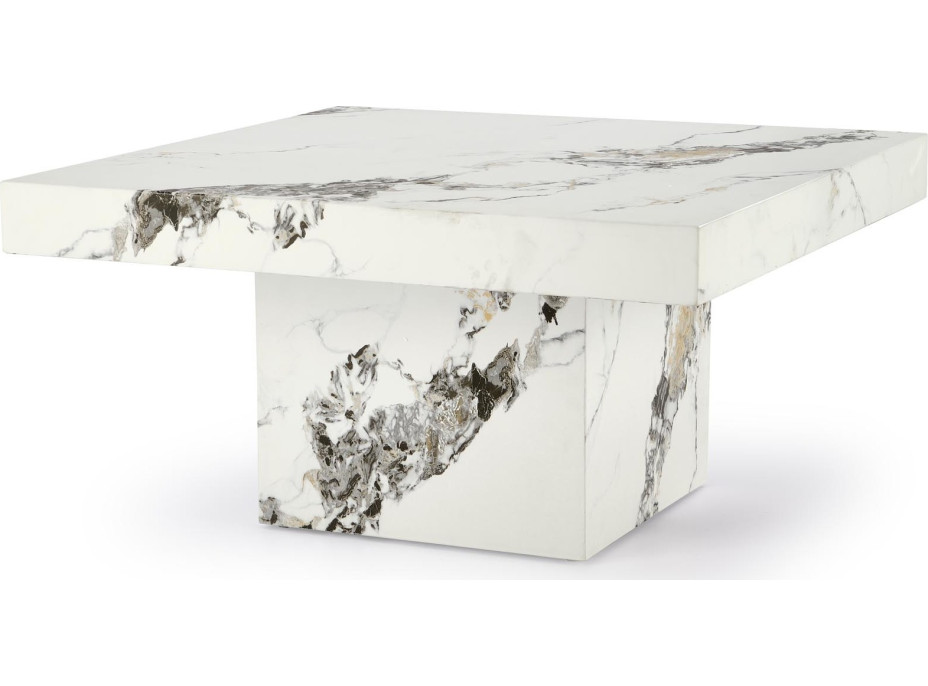 Konferenční stolek MONOLIT - bílý mramor