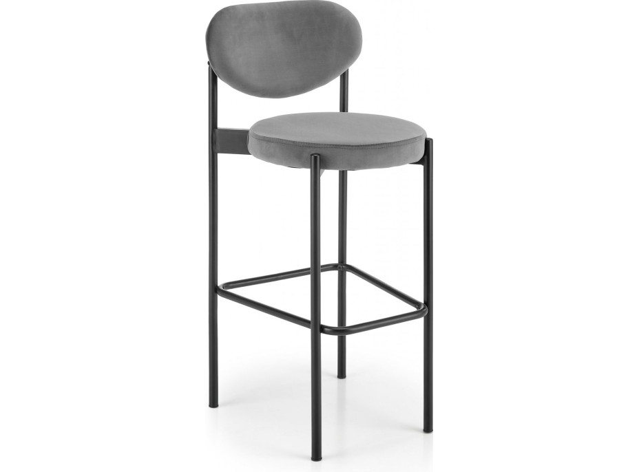 Barová židle FRANCES - šedá