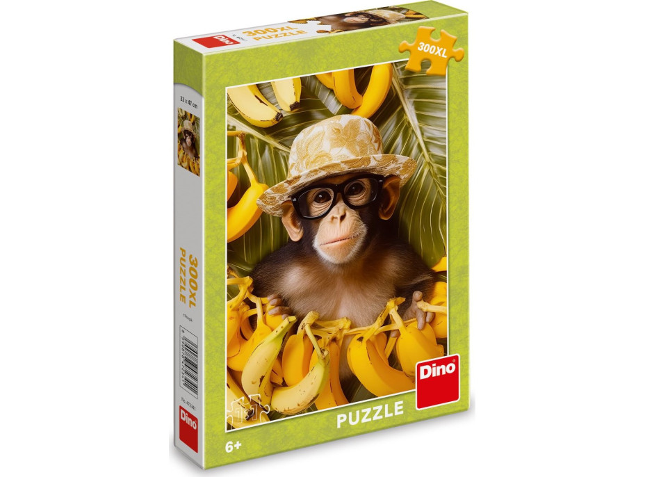 DINO Puzzle Šimpanz XL 300 dílků