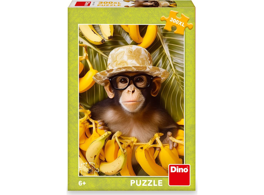 DINO Puzzle Šimpanz XL 300 dílků