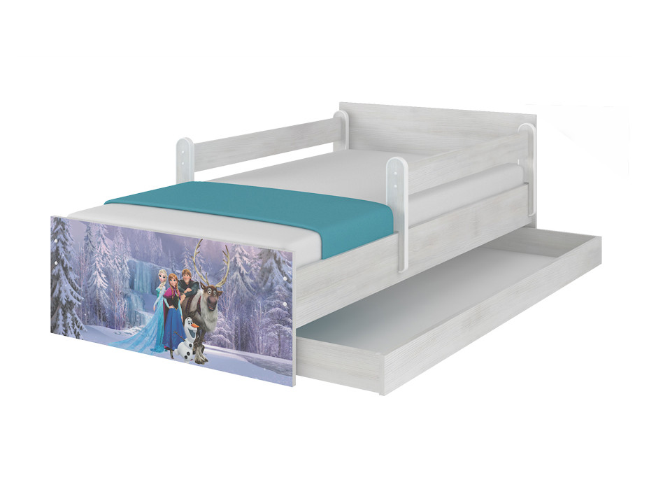 Dětská postel MAX Disney - FROZEN II 180x90 cm - SE ŠUPLÍKEM