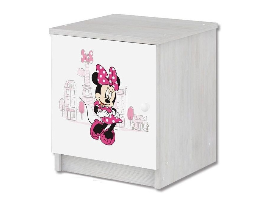 Dětský noční stolek Disney - MYŠKA MINNIE PARIS
