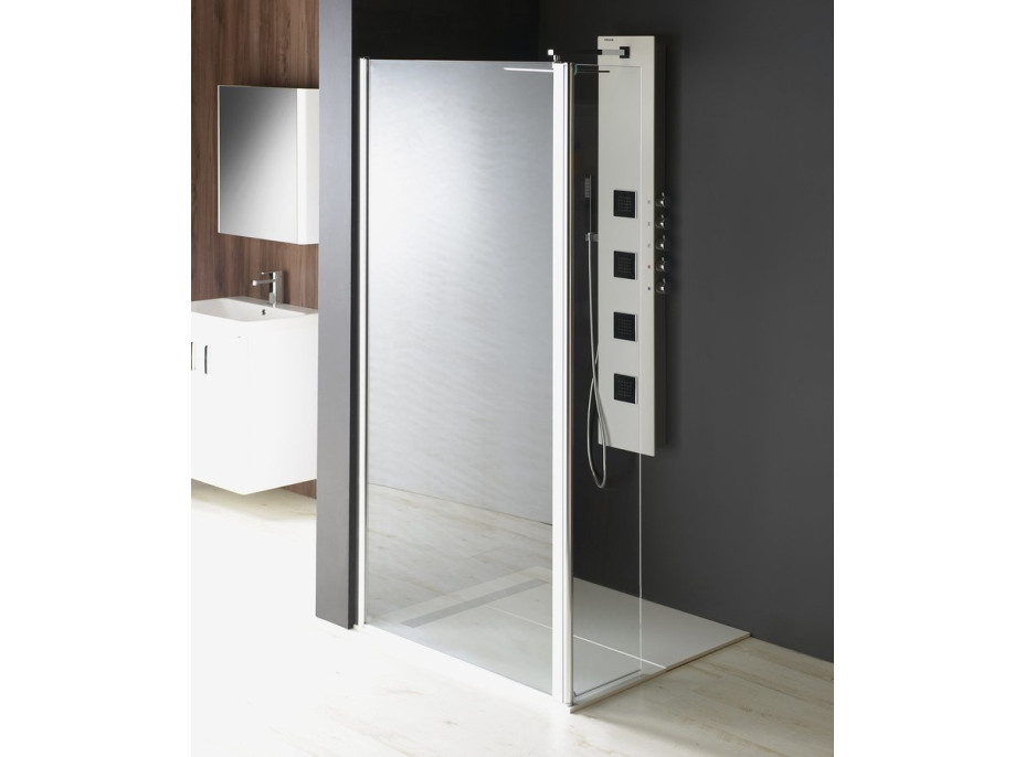 Polysan MODULAR SHOWER stěna k instalaci na zeď, pro připojení otočného panelu, 1200 mm MS3A-120