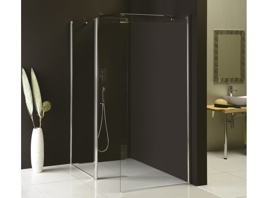 Polysan MODULAR SHOWER stěna k instalaci na zeď, pro připojení otočného panelu, 900 mm MS3A-90